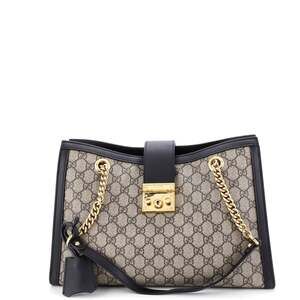 Gucci Padlock Chain Tote Gg Coated #204367G18B